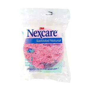 3M Nexcare Esponja Corporal Suavidad Natural 2 Piezas