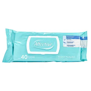 Affective Toallitas Húmedas 40 Piezas