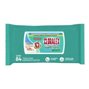 Cloralex Toallas Desinfectantes 84 Piezas