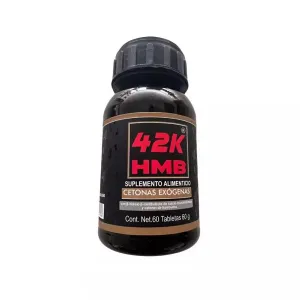 42K HMB Suplemento Alimenticio 60G Frasco 60 Tabletas