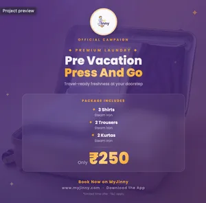 Pre Vacation Press And Go