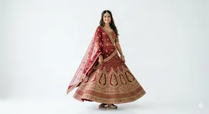 Bridal lehenga (normal) dryclean