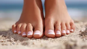 Gelish French Pedicure