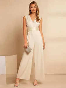 Lace Up Jumpsuit