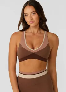 Colour Block Sports Bra