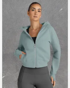 Zip-Up Active Hoodie