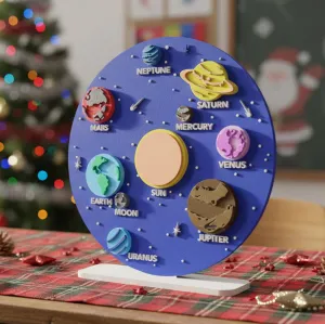 3D Solar System Puzzle