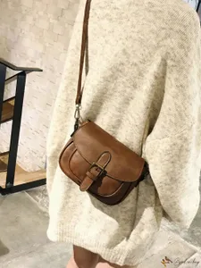 Solid Crossbody Bag