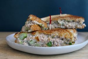 Tuna Melt with Pickles