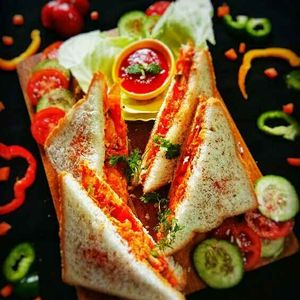 Peri-Peri Grilled Veggie Banh Mi