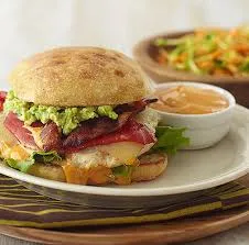 Smoked Chicken & Chipotle Aioli Sandwich