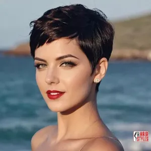 Pixie cut