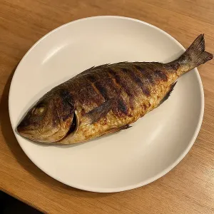 LARGE GRILLED FISH