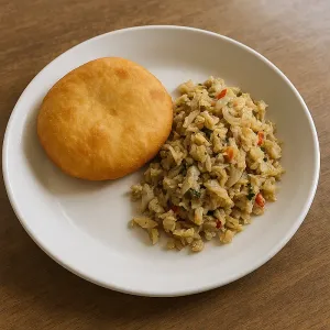BAKE AND SALTFISH