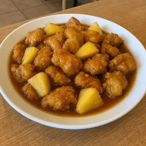 LARGE PINEAPPLE CHICKEN