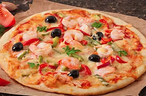 9 INCH SHRIMP PIZZA