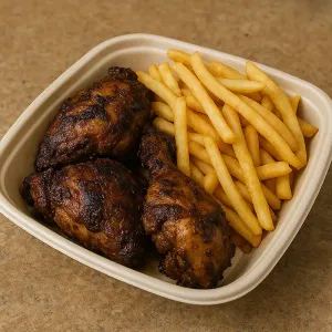 JERK CHICKEN & FRIES