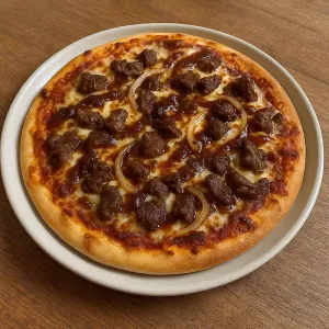 Beef BBQ Pizza