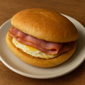 HAM & EGG COCO BREAD SANDWICH