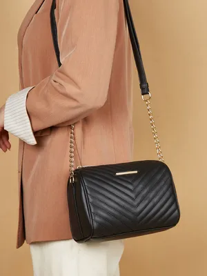 Metal Crossbody Bag