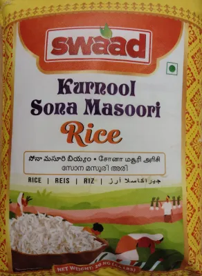 Swaad Kurnool Sona Masoori 20Kg