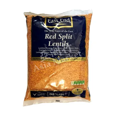 EastEnd Red Split Lentils 2 kg