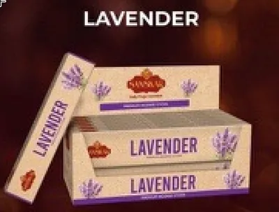 Sanskar Agarbatti Lavender – 15Sticks