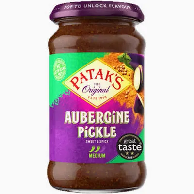 Patak's the original aubergine pickle 312gm