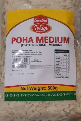 Shwetha Telugu Foods Poha (Powa) Medium 500gr