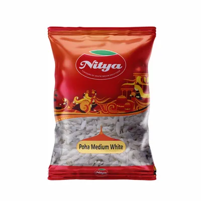 Nitya Medium Poha (White) 500G