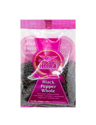 Heera Black Pepper Whole 100gm