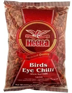Heera Bird Eye Chilli 50gm