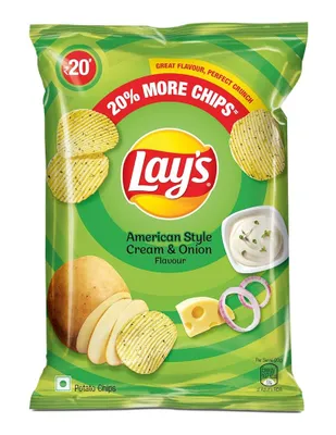 Lays - American Style Cream And Onion 1pk