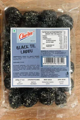 Charliee Black Til Laddu  200gr