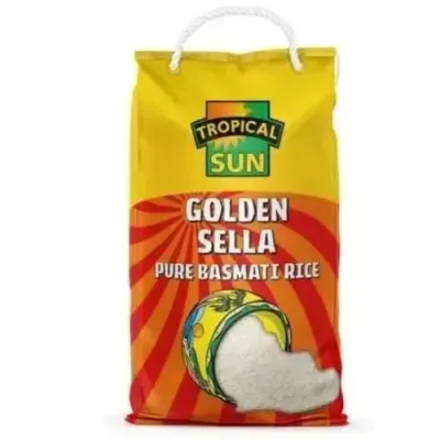 Tropical Sun Golden Sella Pure Basmati Rice 5kg
