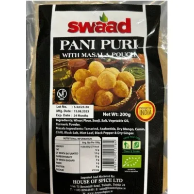 Swaad Golgappa / Pani Puri with Masala 200g