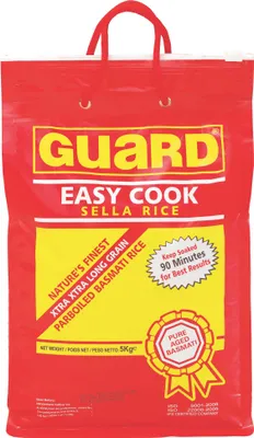 Guard Easy Cook Sella Rice 5kg
