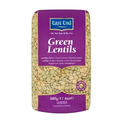 EastEnd Green Lentils 500gm