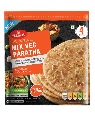 Haldiram Mix Veg Paratha 400gm