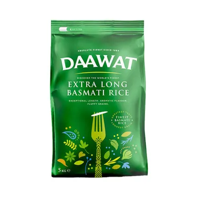 Daawat Extra Long Basmati Rice 5kg