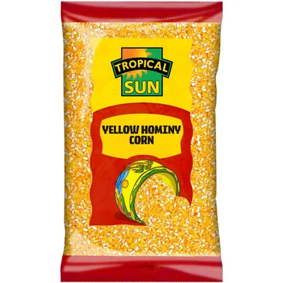 Tropical Sun Yellow Hominy corn 500gm