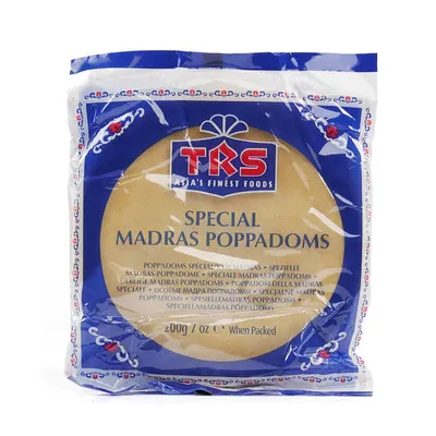 Trs Poppadoms (Madras) 200G