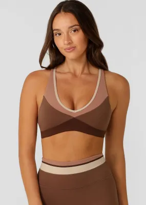 Colour Block Sports Bra