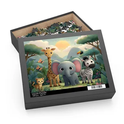 Animal Safari Jigsaw Puzzle