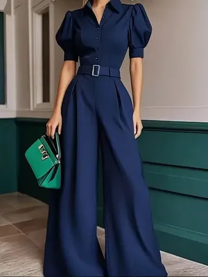 Contrast Jumpsuit