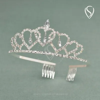 Princess Tiara Hair Comb