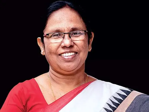 K K Shailaja Teacher