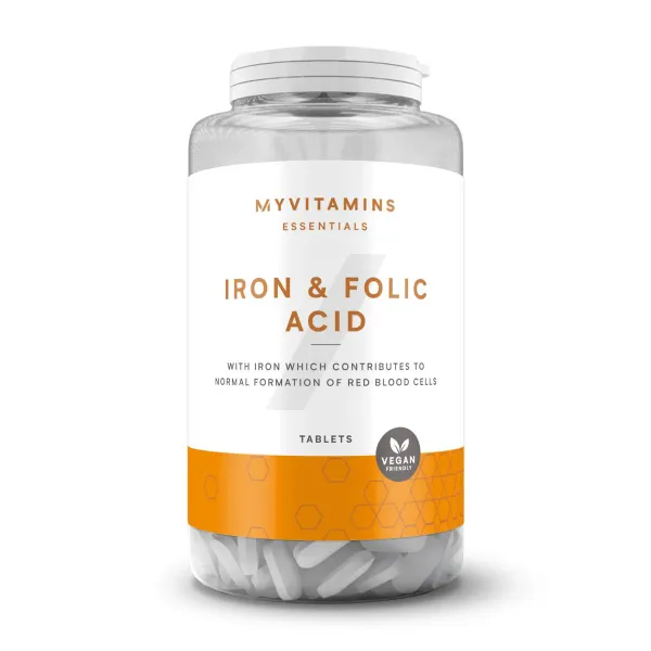 INLIFE Iron Folic Acid Supplement 60 Tablets