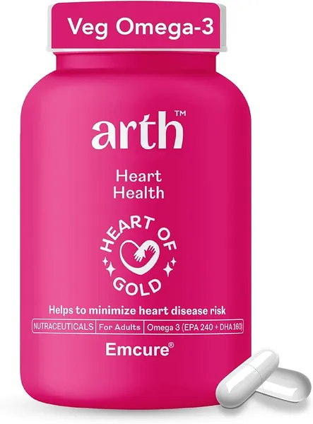 OmegaHeart Omega-3 Capsules (30 capsules)