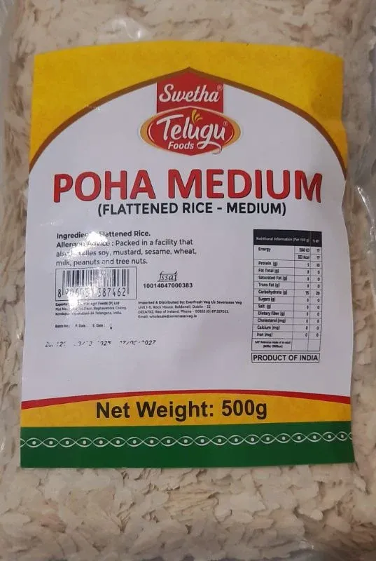 Shwetha Telugu Foods Poha (Powa) Medium 500gr